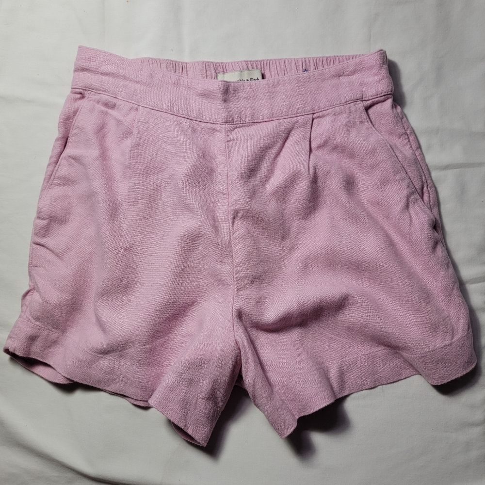 Abercrombie and Fitch Linen Blend Shorts - Small